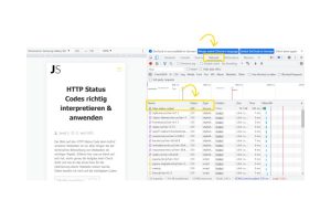 Website Status Code überprüfen mit Google Chrome Developer